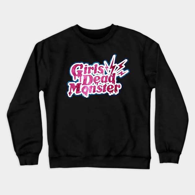 Girls Dead Monster symbol Crewneck Sweatshirt by Rebellion10